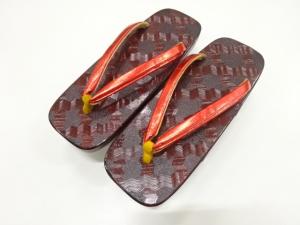 未使用品　桐下駄(22.5センチ)